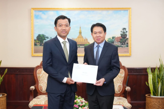 Deputy Foreign Minister Receives New Cambodian Consul-General to Southern Laos